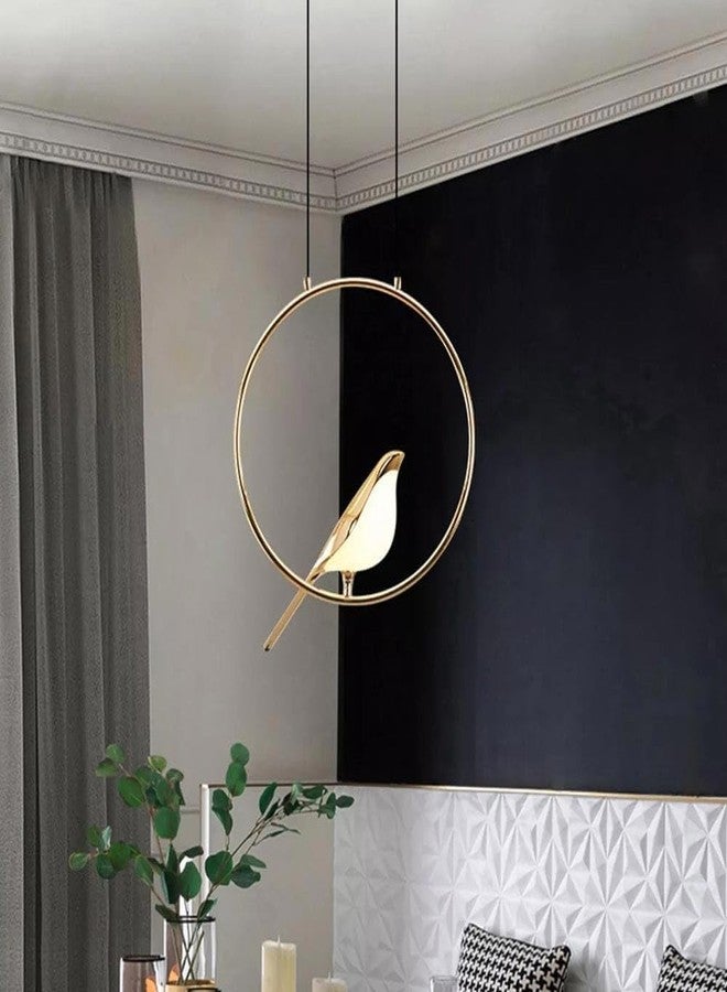swanart مصباح سوانارت راديانس المعلق مع تصميم تشيربي - إضاءة محيطة، موفر للطاقة، تصميم جمالي، هيكل متين (ذهبي 1 تشيربي) - Image 2